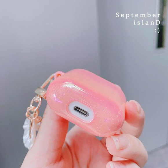 NEW Shell Hard Apple Airpods Pro Key chain case - Picture 4 of 5